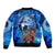 Raging Princess Mononoke Studio Ghibli Bomber Jacket Trippy Style