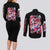 Hisoka V2 Hunter x Hunter Couples Matching Long Sleeve Bodycon Dress and Long Sleeve Button Shirt Anime Style