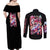 Hisoka V2 Hunter x Hunter Couples Matching Off Shoulder Maxi Dress and Long Sleeve Button Shirt Anime Style