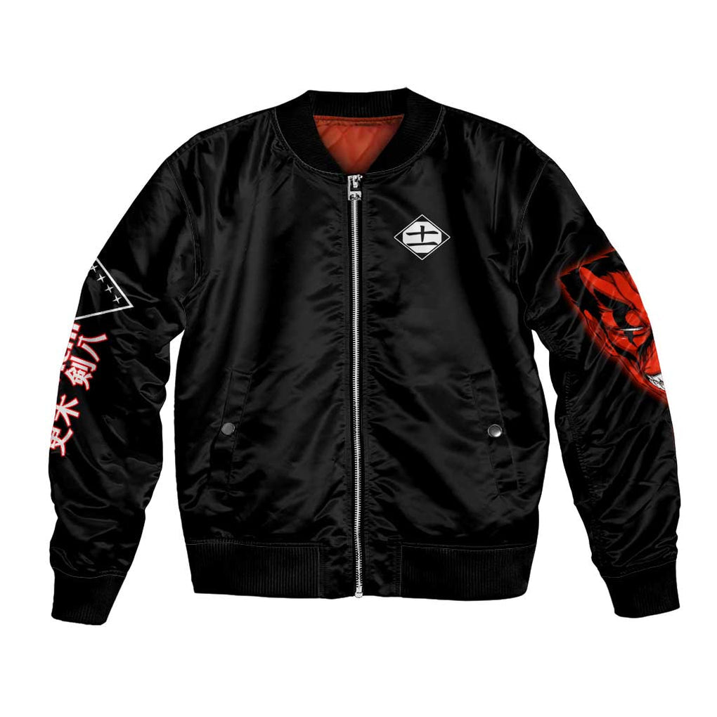 Zaraki Kenpachi V4 Bleach Bomber Jacket Anime Style