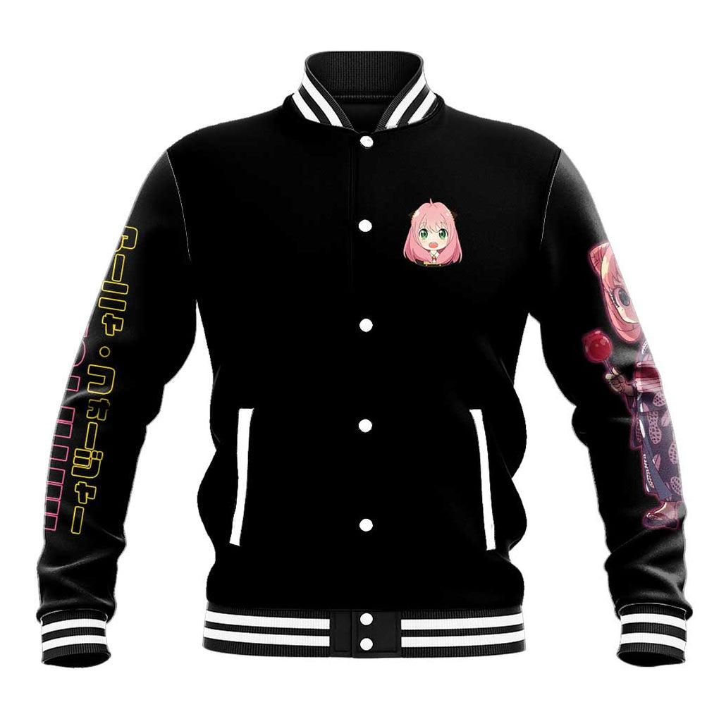 Anya Forger V2 Spy x Family Baseball Jacket Anime Style