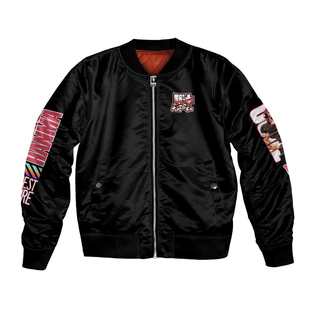 Yuujirou Hanma Baki Bomber Jacket Anime Style