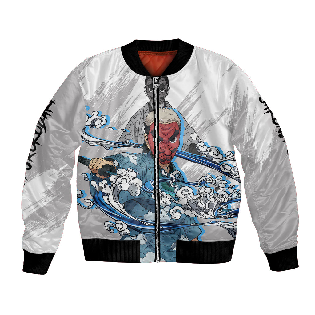 Sakonji Urokodaki Bomber Jacket Demon Slayer