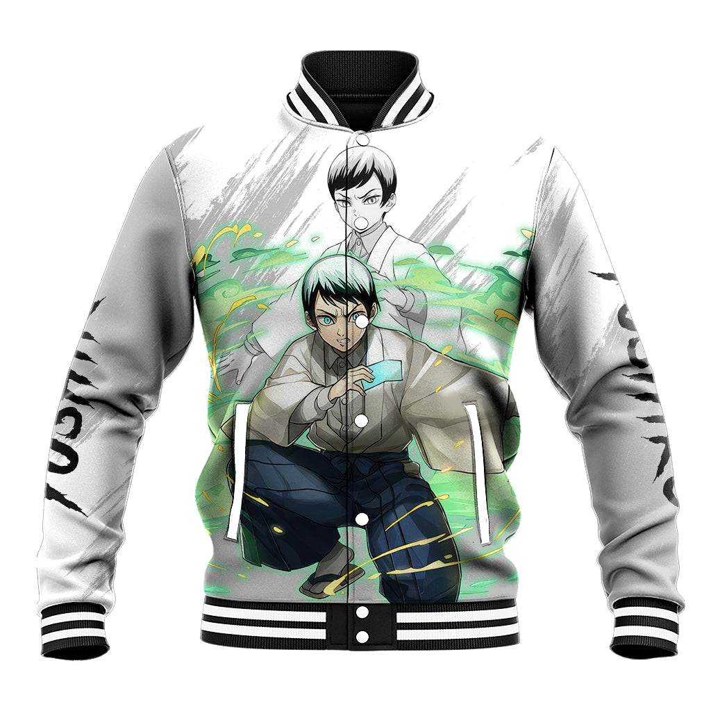 Yushiro Baseball Jacket Demon Slayer