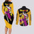 Gohan and Piccolo Couples Matching Long Sleeve Bodycon Dress and Long Sleeve Button Shirt Dragon Ball Super