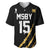 MSBY Kiyoomi Sakusa Baseball Jersey Number 15 Anime