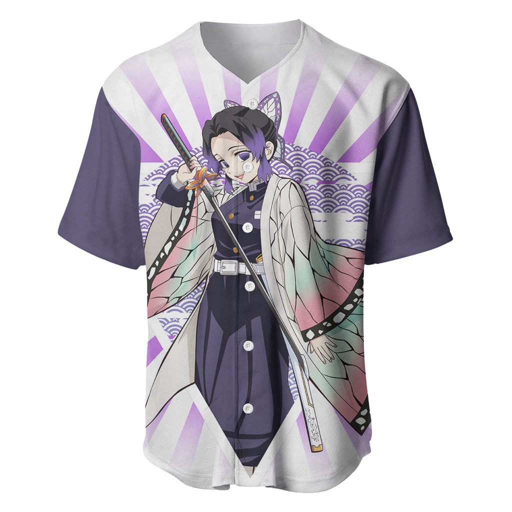 Shinobu Kochou Baseball Jersey Demon Slayer