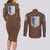 Mikasa Ackerman Couples Matching Long Sleeve Bodycon Dress and Long Sleeve Button Shirt Attack On Tittan