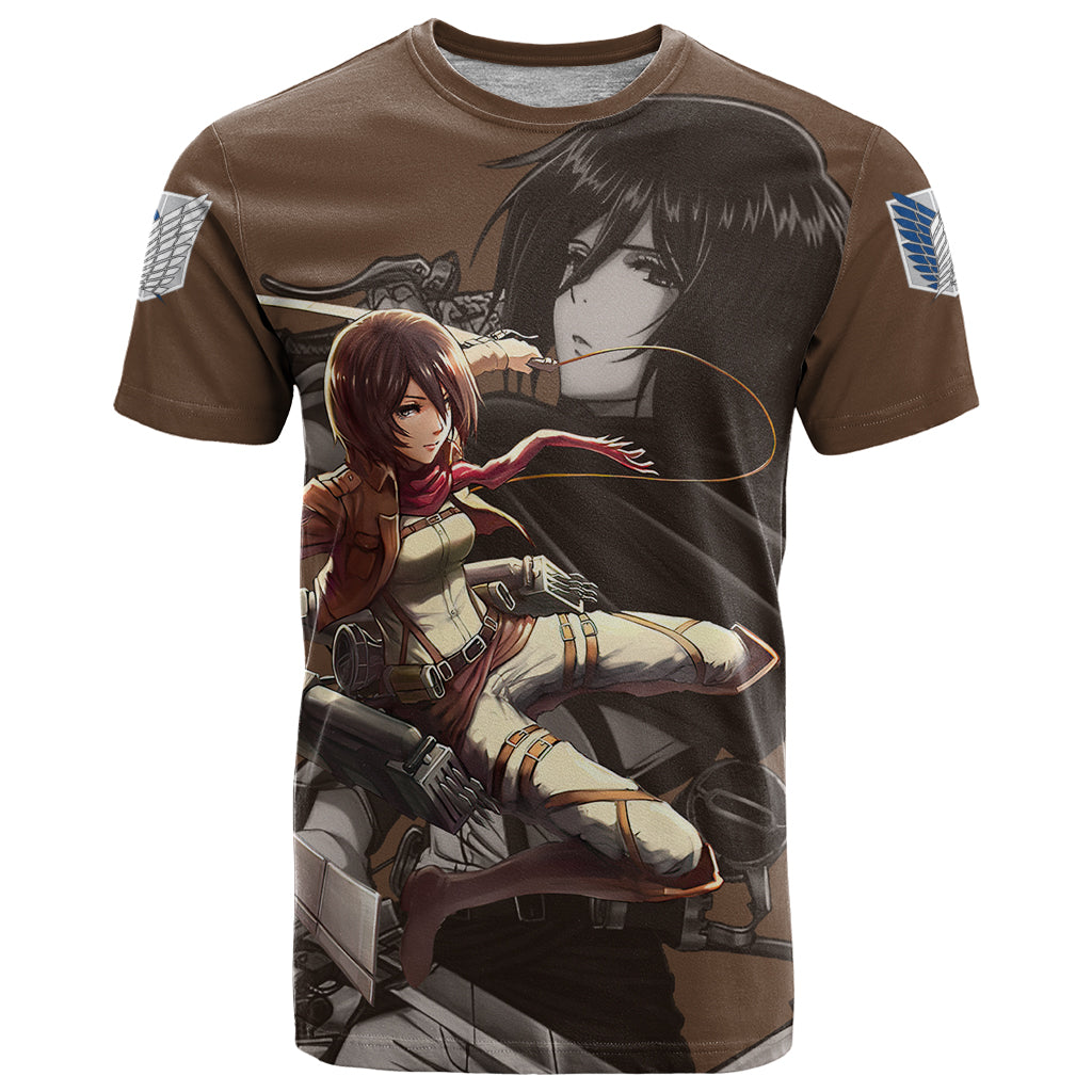 Mikasa Ackerman T Shirt Attack On Tittan