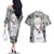 Shokugeki no Soma Couples Matching Off The Shoulder Long Sleeve Dress and Hawaiian Shirt Nakiri Alice Anime