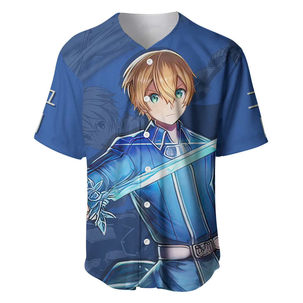 Eugeo Baseball Jersey Sword Art Online