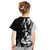 Goku Dragon Ball Black And White Abstract Kid T Shirt Anime Style