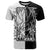 Goku Dragon Ball Black And White Abstract T Shirt Anime Style