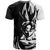 Goku Dragon Ball Black And White Abstract T Shirt Anime Style