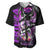 Frieza Dragon Ball Baseball Jersey Anime Mix Text Pattern Abstract Style