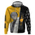 Stein Franken Soul Eater Zip Hoodie Anime Art Mix With Skull Pattern Style