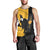 Shinigami Soul Eater Men Tank Top Anime Art Mix With Skull Pattern Style