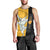 Excalibur Soul Eater Men Tank Top Anime Art Mix With Skull Pattern Style