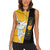 Excalibur Soul Eater Women Sleeveless Polo Shirt Anime Art Mix With Skull Pattern Style