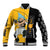 Black Star Soul Eater Baseball Jacket Anime Art Mix With Skull Pattern Style