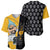 Black Star Soul Eater Baseball Jersey Anime Art Mix With Skull Pattern Style