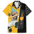 Black Star Soul Eater Family Matching Off Shoulder Maxi Dress and Hawaiian Shirt Anime Art Mix With Skull Pattern Style