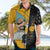 Black Star Soul Eater Hawaiian Shirt Anime Art Mix With Skull Pattern Style