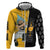 Black Star Soul Eater Hoodie Anime Art Mix With Skull Pattern Style