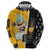 Black Star Soul Eater Hoodie Anime Art Mix With Skull Pattern Style