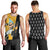 Black Star Soul Eater Men Tank Top Anime Art Mix With Skull Pattern Style