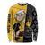 Evans Soul Eater Long Sleeve Shirt Anime Art Mix With Skull Pattern Style