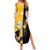 Evans Soul Eater Summer Maxi Dress Anime Art Mix With Skull Pattern Style