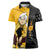 Evans Soul Eater Women Polo Shirt Anime Art Mix With Skull Pattern Style