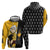 Evans Soul Eater Zip Hoodie Anime Art Mix With Skull Pattern Style