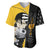 Death the Kid Soul Eater Baseball Jersey Anime Art Mix With Skull Pattern Style