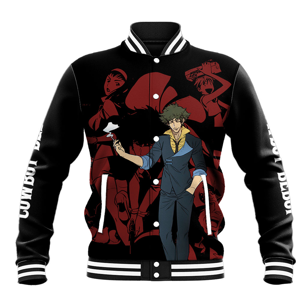 Bebop - Cowboy Bebop Baseball Jacket Anime Mix Manga Style