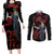 Bebop - Cowboy Bebop Couples Matching Long Sleeve Bodycon Dress and Long Sleeve Button Shirt Anime Mix Manga Style