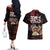 Bebop - Cowboy Bebop Couples Matching Off The Shoulder Long Sleeve Dress and Hawaiian Shirt Anime Mix Manga Style