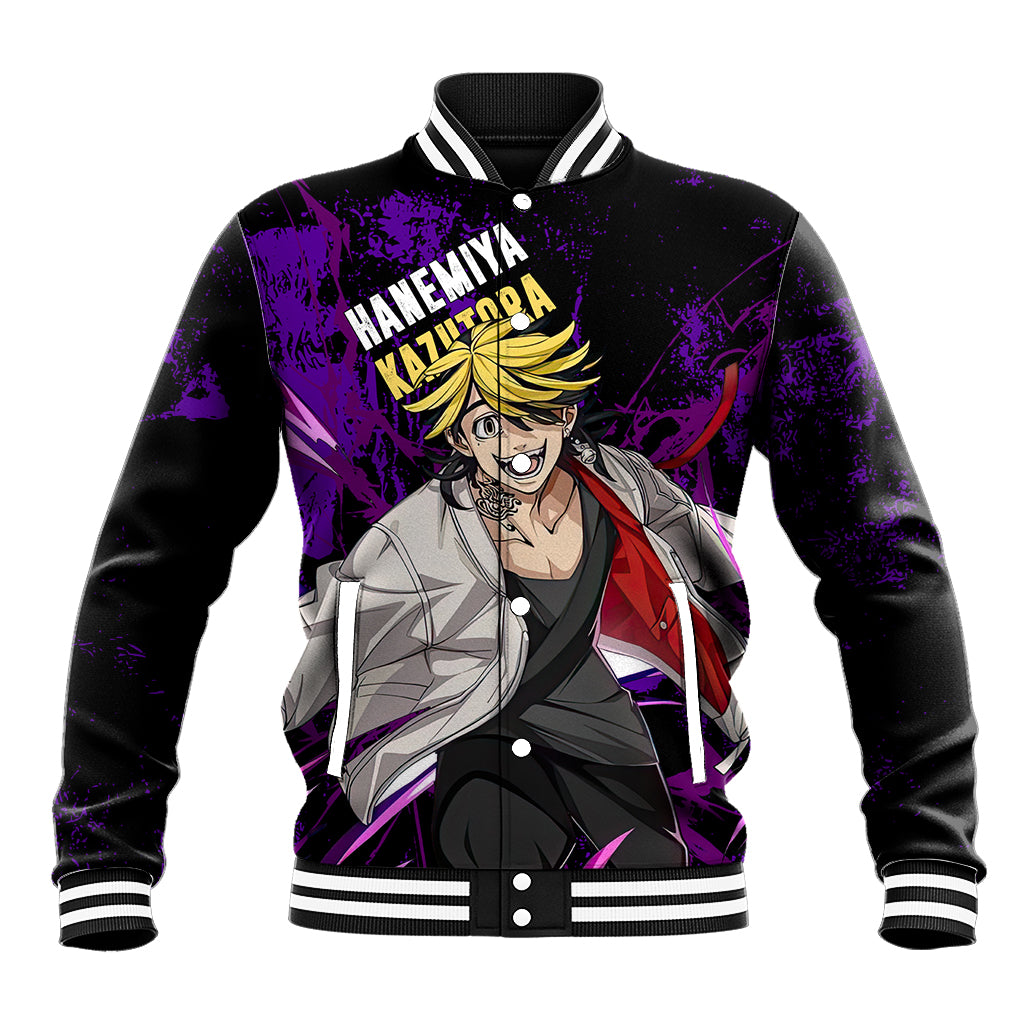 Hanemiya Kazutora Baseball Jacket Anime Style