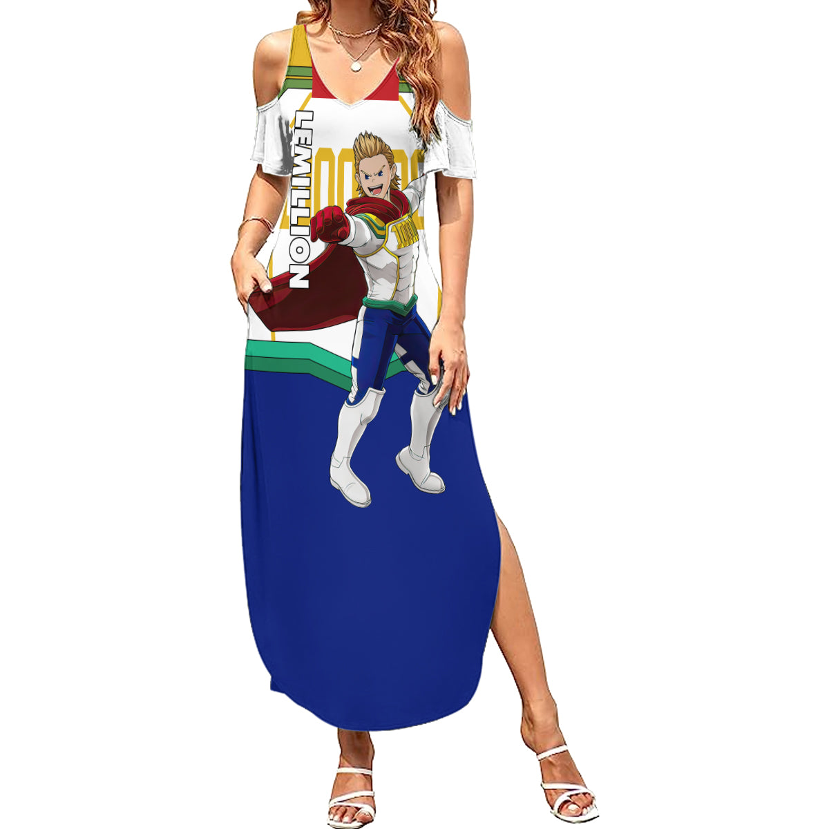 Mirio Togata - My Hero Academia Summer Maxi Dress Anime Style