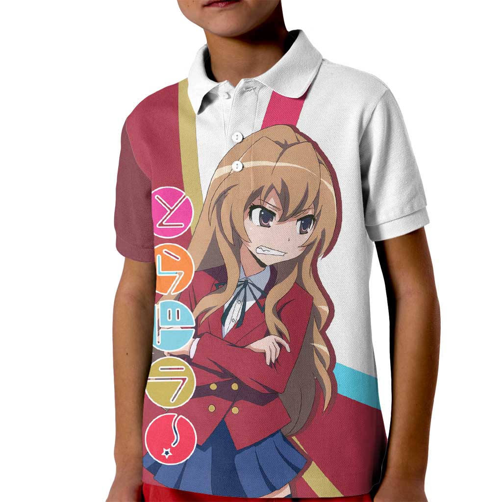 Taiga Aisaka - Toradora Kid Polo Shirt Anime Style