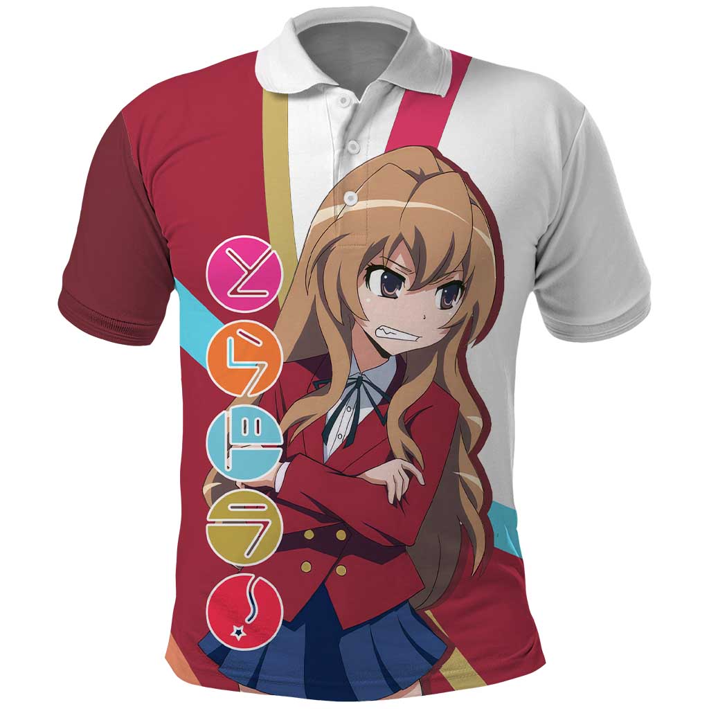 Taiga Aisaka - Toradora Polo Shirt Anime Style