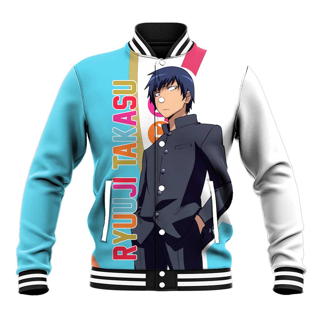 Ryuuji Takasu - Toradora Baseball Jacket Anime Style