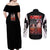 Zaraki Kenpachi TYBWA Bleach Couples Matching Off Shoulder Maxi Dress and Long Sleeve Button Shirt Anime Style