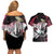 Shunsui Kyoraku - Bleach Couples Matching Off Shoulder Short Dress and Hawaiian Shirt Anime Style