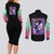 Kocho Shinobu Demon Slayer Couples Matching Long Sleeve Bodycon Dress and Long Sleeve Button Shirt Anime Style