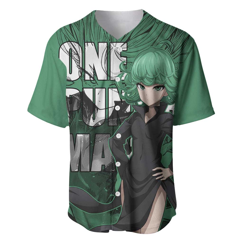 Tatsumaki - One Punch Man Baseball Jersey Anime Style