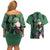 Tatsumaki - One Punch Man Couples Matching Off Shoulder Short Dress and Hawaiian Shirt Anime Style