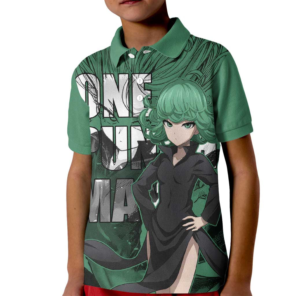 Tatsumaki - One Punch Man Kid Polo Shirt Anime Style