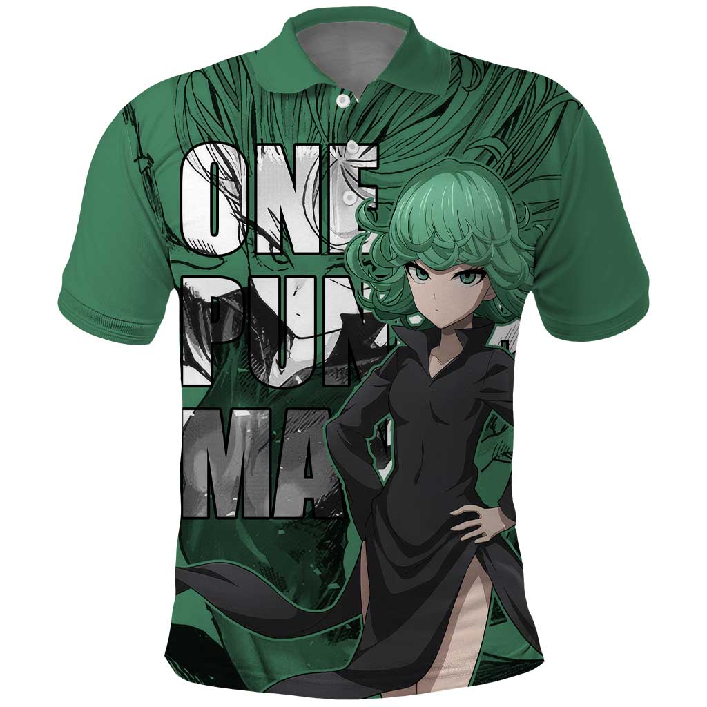 Tatsumaki - One Punch Man Polo Shirt Anime Style